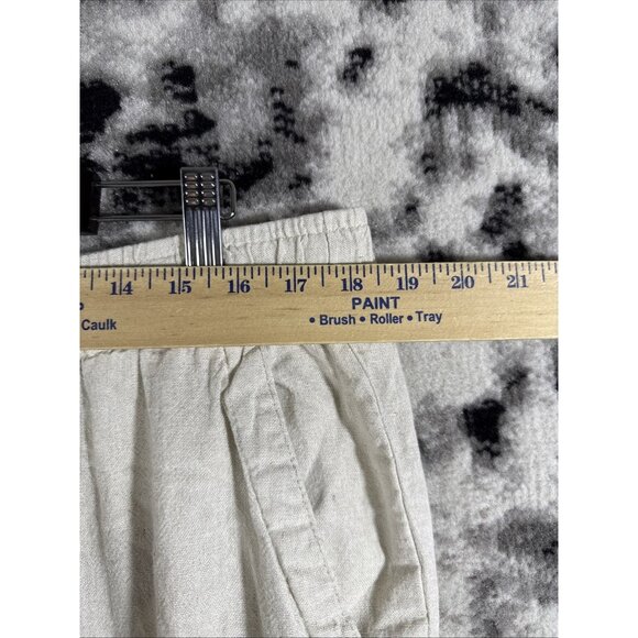 Old Navy Pants Womens Size Extra Large Linen Blend Pull On High Rise Hippie Boho - Picture 5 of 15